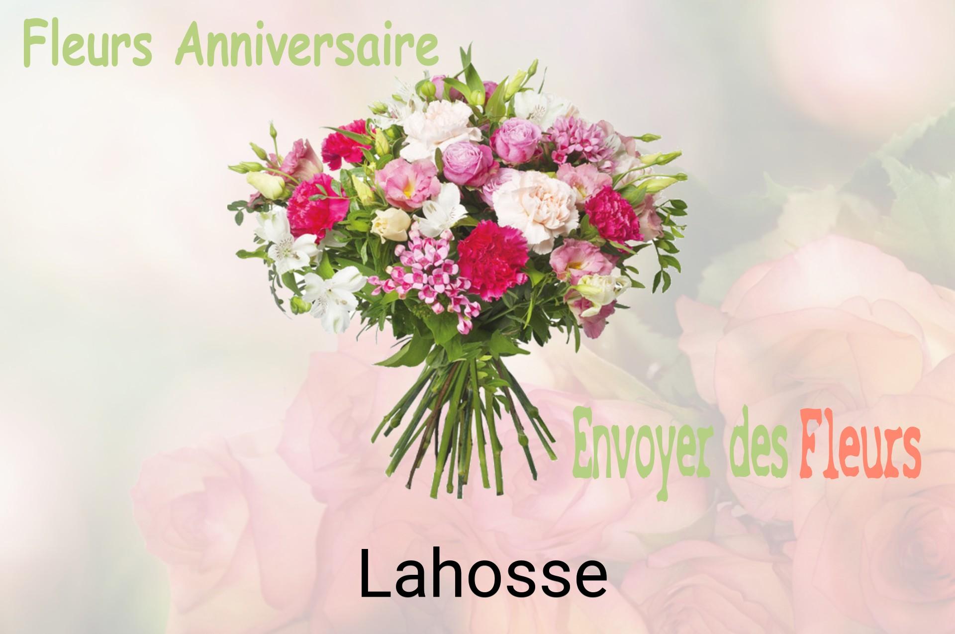 Bouquet de fleurs d’anniversaire livré à Lahosse