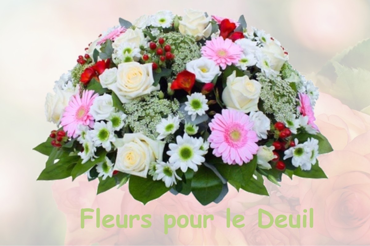 fleurs deuil LAHOSSE